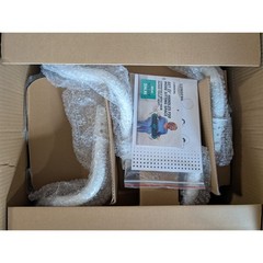 Lunderg Raised Toilet Seat with Handles Elongated 3 Inches 300lbs