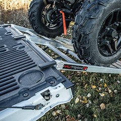 70-inch Bi-Fold Aluminum Truck, UTV/ATV Loading Ramp 70-Inch, 1250lb. Capacity