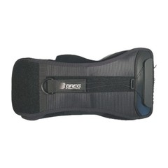 Breg Basic Lumbar Support Back Brace Belt with Removable Foam Pad Black Medium