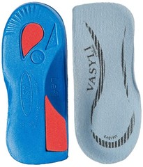 Vasyli Custom Easyfit Insoles X-Small Effective Pain Relief Medium Density Mild
