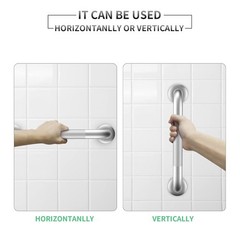 Grab Bars for Shower, 2 Pack 16 Inch Anti-Slip Safety Shower Handle for Senior,