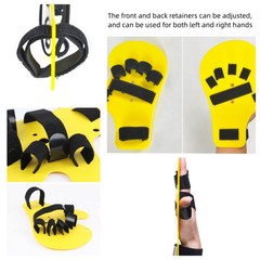 FANBODTA Finger Orthotics, Extended Type Fingerboard Stroke One Size, Yellow