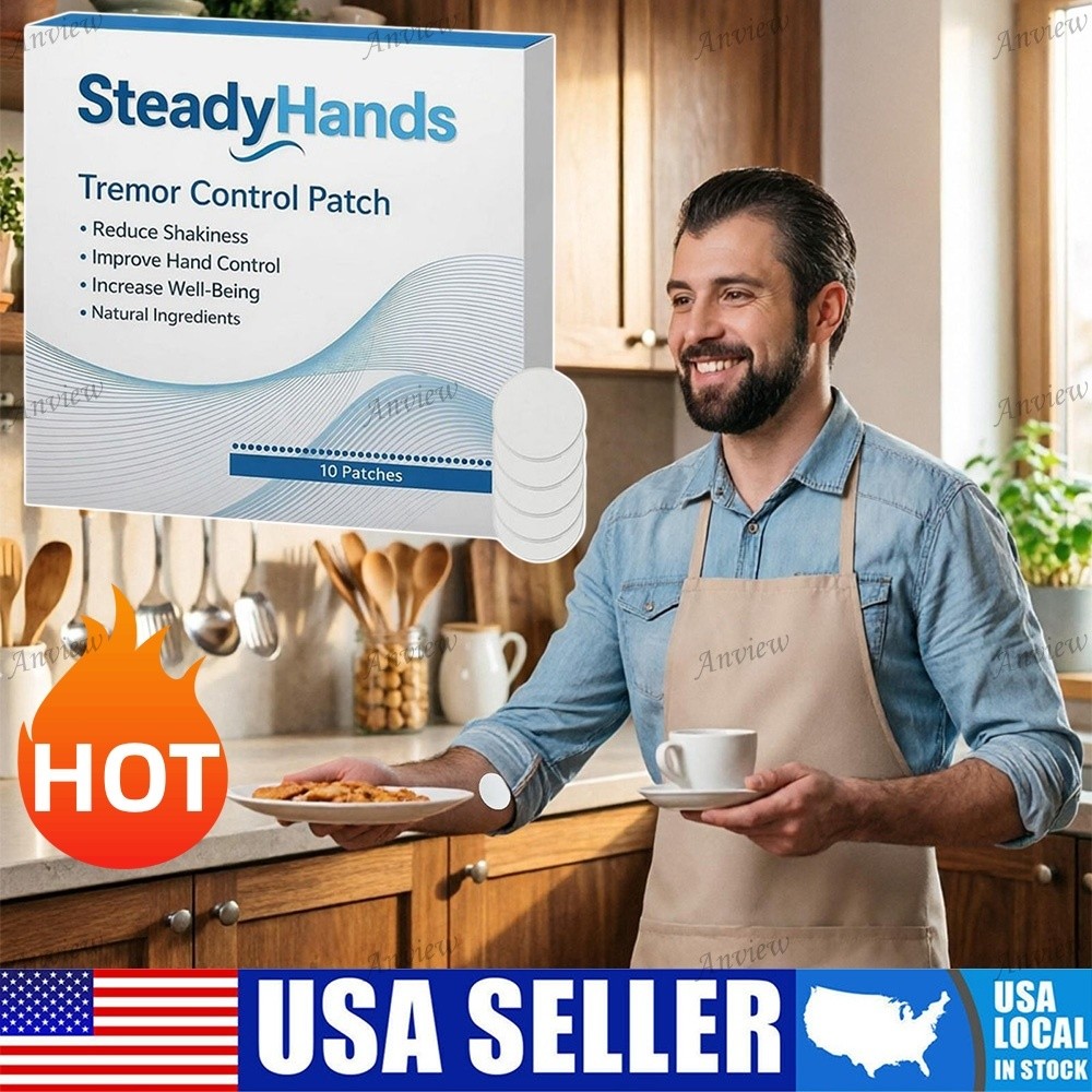 Steadyhands Tremor Control Patch, Steady Hands Control Patch – Hand Stabilizer