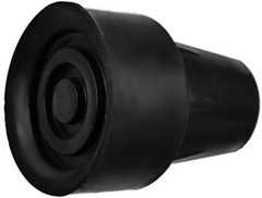 Reliable Metal Reinforced Rubber Cane Tips for 3/4 Inch Shafts – Pack of Two
