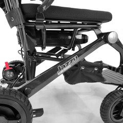 Pride® Mobility Jazzy Carbon Lightweight Travel Power Wheelchair-1 year labor!