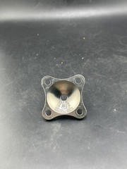 Prosthetic component adapter part. Bulldog prosthetic 4 hole pyramid