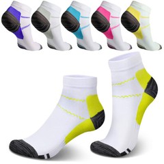 1-5 Pairs Compression Socks Plantar Fasciitis Arch Ankle Run Support Men Women