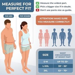 Umbilical Hernia Support Belt for Men & Women – 6.25″ Abdominal Binder, Post-Sur