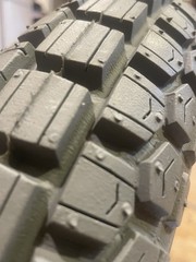 4.00-8 Solid Flat-Free Drive Wheel for Jazzy 1170 and 1170 XL Pair