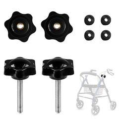 Rawsomes Replacement Arm Knob for Adjustable Height Track, Black
