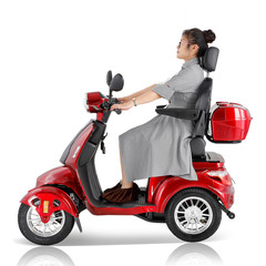 800W Heavy Duty Four Wheel Mobility Scooters for Seniors & Adult 500lbs Capacity