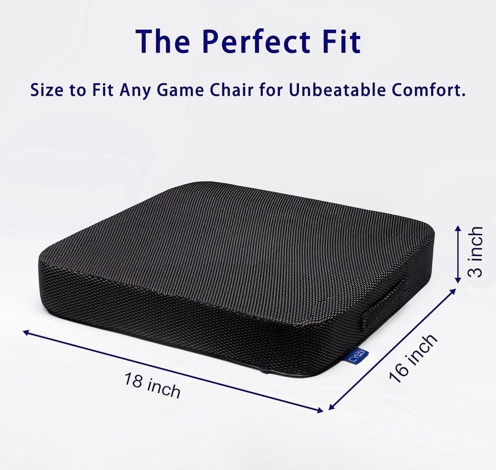 Gel Memory Foam Seat Cushion – Pressure Relief Cushion