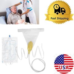 US Portable Urine Leg Bag Collector Pee Catheter male Wearable men Urinal 1000ml