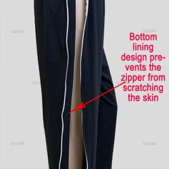 Two Sides of The Zipper Full-open Pants Rehabilitation Nursing Patients Bed Pant