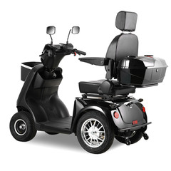 1000W 4-Wheel Heavy Duty Mobility Scooter for Seniors 40 miles 15 mph 500lbs