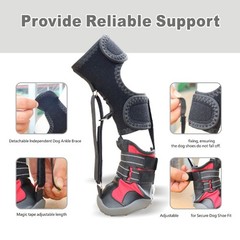 No Knuckling Boot Brace for Dog Dragging Paws 1/2Pieces Dog Shoes