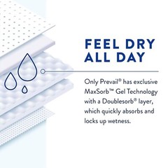 Prevail Air Plus Daily Briefs, Size 3 (CS/60)