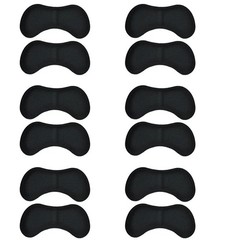 12 Pcs Heel Insoles Patch Pain Relief Anti-wear Cushion Pads Feet Care Heel Prot