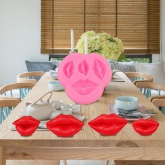 Lips Shape Baking Mold For Creative Homemade Cartoon Cake Easy To Use