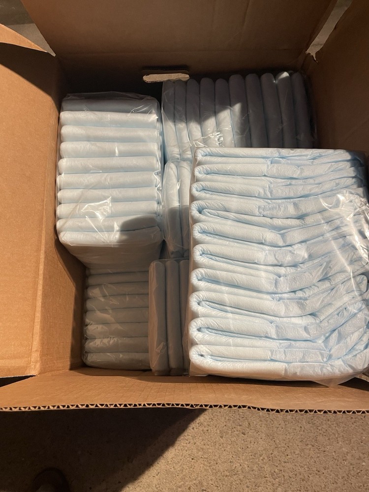(Case of 100) Covidien Simplicity Incontinence Brief L Quilted 65034R Moderate