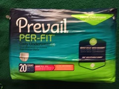 Prevail Per-Fit Protective Underwear Medium 20 Count Lot Of 2 Total 40 Diapers