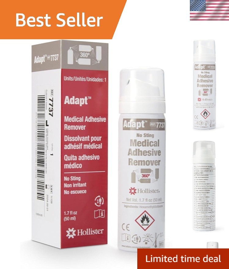 7737 Adapt 1.7oz Sting-Free Medical Adhesive Remover for Sensitive Skin