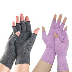 1/2 Pairs Copper Arthritis Compression Gloves Hand Support Joint Pain Relief