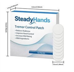 Steadyhands Tremor Control Patch, Steady Hands Control Patch – Hand Stabilizer