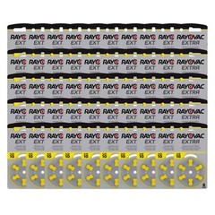 300 Rayovac Extra Advanced Size 10 MF PR70 Hearing Aid Batteries 1.45V Zinc Air