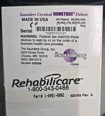 Saunders Hometrac Deluxe Home Device With Pump & Case – Tested Works