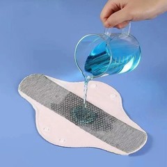 6PCS Washable Incontinence Pads Elderly Care Leak-Proof Waterproof Cotton