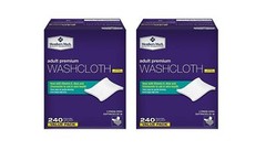 Member’s Mark Adult Washcloths (240 Count) (2 Pack) 240 Count (Pack of 2)