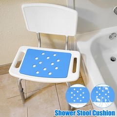 Bathtub Bath Tub Shower Seat Anti-slip Padded Bench Shower Stool Cushion 2024