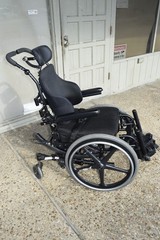 Quickie Iris Tilt Space Modular Special Needs Wheelchair Black