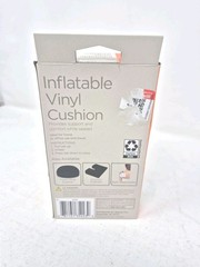 Equate Accessories- Inflatable Vinyl Cushion, Blue – New