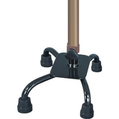 Hugo Mobility Aid Adjustable Quad Walking Cane For Left- And Right-Hand Use