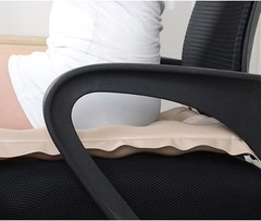 Lightweight Inflatable Waffle Seat Cushion for Back and Feet – 18.9×18.9 inch