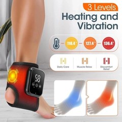 Foot Renew Triple Method Massager Heat Vibration for Heel Arch Ankle Neuropathy