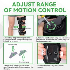 Medial OA Unloader Knee Brace – Bone on Bone Arthritis Relief,Men & Women
