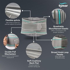 TYNOR Lumbo Sacral Belt Supports During Minor Spondylosis Pain Relief
