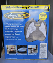 Angel Ride Auto Cushion with Memory Foam Advanced Lumbar Helps Relieve PressureN