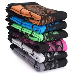 (6 Pairs) Compression Socks Knee High 15-20mmHg Graduated Support Men’s Women’s