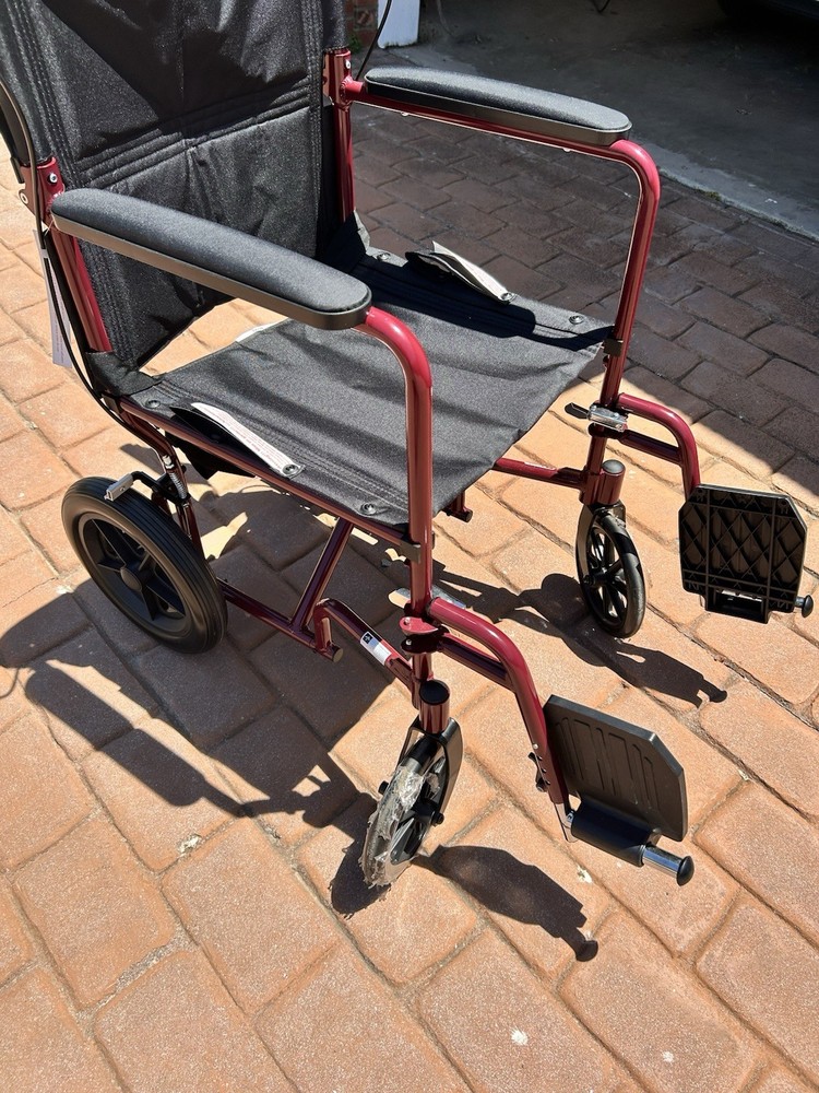 Foldable Portable Lightweight Swing Away Leg Rest Wheelchair