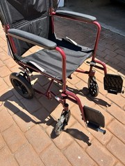 Foldable Portable Lightweight Swing Away Leg Rest Wheelchair