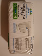 Secure personal care products Ultra Booster Pads 9×20=180 Pads 13″ Long SP1900