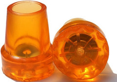 6 Pack Cane Tips 19Mm 3/4″ + 7/8″ 22Mm Orange Rubber End Caps Heavy Duty with Me