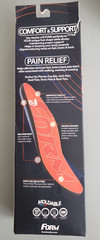 FORM Reinforced Premium Insoles Orange Women’s Size 6.5-7