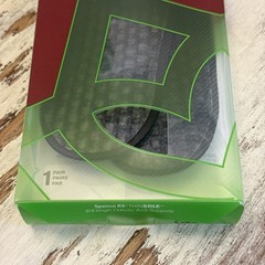 SpencoRXThinsole 3/4 length Orthotic Arch Support Insoles Women 9-10 Men 8-9 NIB
