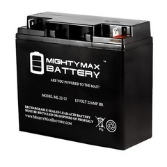 TWO 12V 18AH Batteries Scooter Wheelchair Golf Cart EV Rider MiniRider