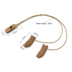 Hearing Aid Clip Cotton Protective Cover Coded Protector Sweatband with Clip